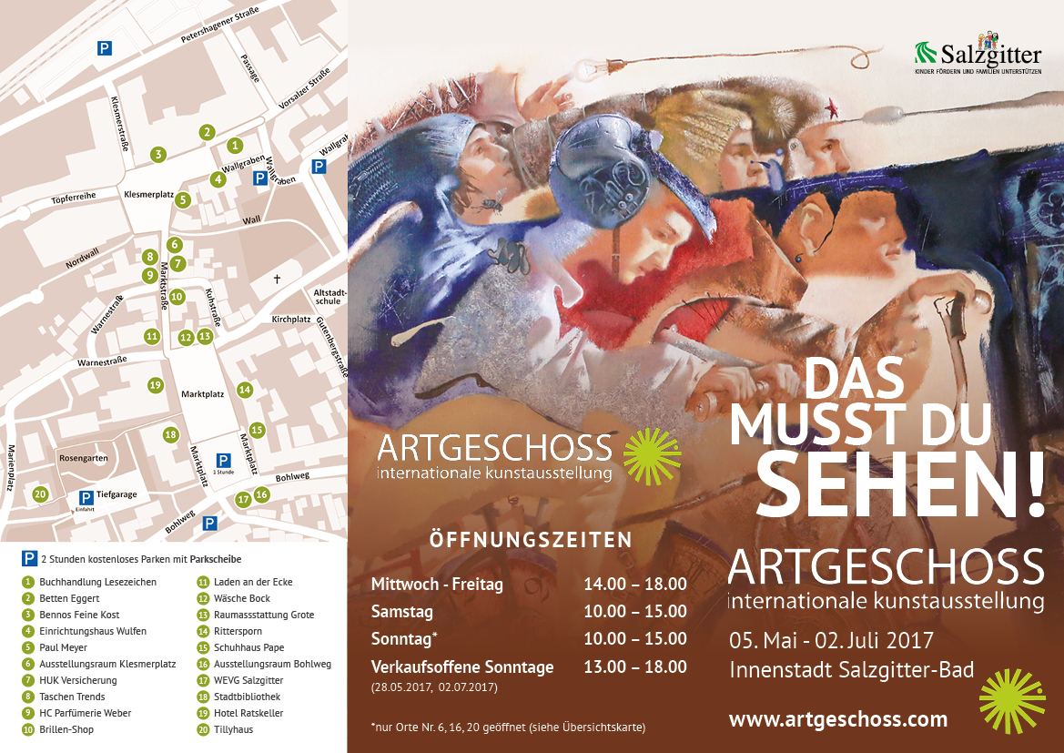ARTGESCHOSS 2017 Salzgitter Programm